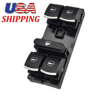 $10.64 • Buy Master Power Window Switch Front LH Drive Side For Volkswagen CC Tiguan Passat 