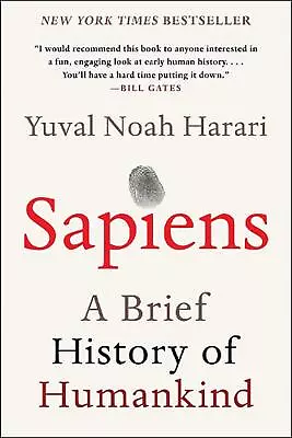 Sapiens: A Brief History Of Humankind By Yuval Noah Harari (English) Paperback B • $63.49