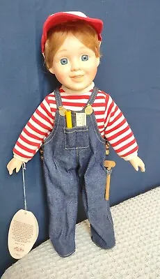 14  Vintage 1993 Heritage Mint Porcelain Doll Daddy's Little Helper Billy • $10.50