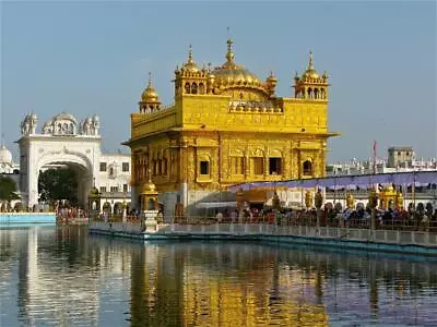 186335 GOLDEN TEMPLE HARMANDIR DARBAR SAHIB INDIA SIKH Wall Print Poster • $13.95