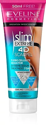 Eveline Cosmetics Slim Extreme 4D SCALPEL Turbo Cellulite Reductor Cream • $8.99