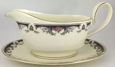 Minton Hanbridge Gravy Boat & Underplate  • $35