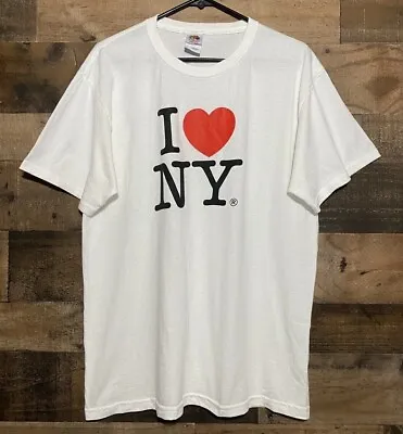Vintage I Love NY New York Heart T-Shirt Size L • $24.99