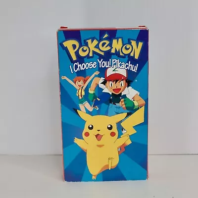 Pokemon Vol. 1: I Choose You Pikachu (VHS 1998 Dubbed) • $7.88