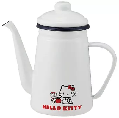 Skater Enamel Drip Kettle 1.1L Hello Kitty & Tiny Cham Sanrio ENKT1-A • $148.61