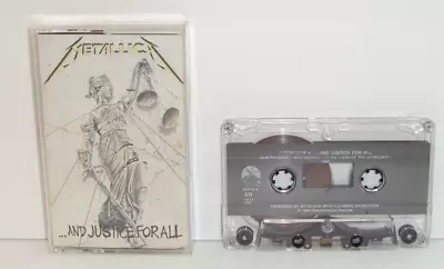 Metallica ...And Justice For All Cassette Tape • $19