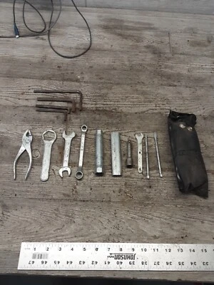 $59.99 • Buy 1985 85 84-85 Honda V65 Sabre 1100 VF1100s Tool Kit Pouch Wrenches Screwdrivers