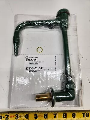 WaterSaver L100 3/8  X 1-7/8  NPT 125 PSI Green Laboratory Faucet Assembly NeW • $59.99