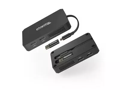 Plugable USB 3.0 Or USB C To HDMI Adapter Extends To 4x Monitors Compatible • $145.65