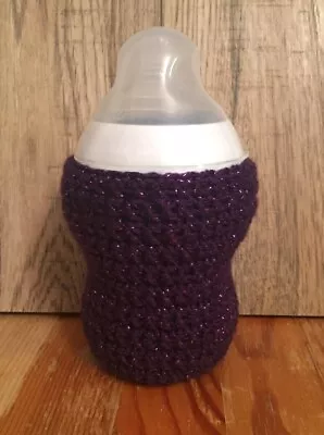 Handmade Crochet Baby Bottle Cover - Tommee Tippee - Large 260ml/9 Fl Oz Size • £2.50