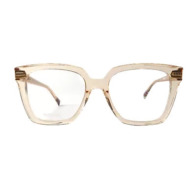 New MISSONI Women's Eyeglasses MIS 0070 733 Peach Transparent Frame 52-18-145 • $89.95