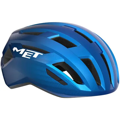 MET Vinci MIPS Road Helmet In-Mold EPS Safe-T DUO Fit Glossy Blue Metallic Large • $129