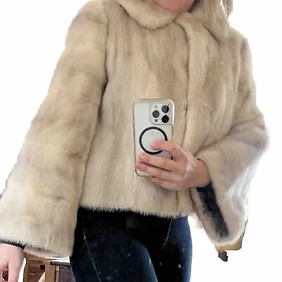 Mink Jacket Size 8 • £150