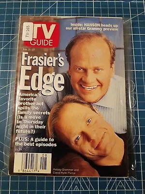 TV Guide Magazine February 21th 1998 Frasier TV-165 • $5