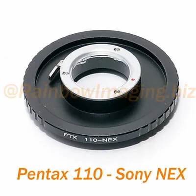 Pentax 110 Lens To Sony  E-Mount NEX-5N NEX-5R NEX-6 NEX-7 NEX-F3 NEX-3C Adapter • $13.48