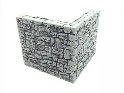 $5.99 • Buy Wizkids 4D WarLock Tiles - Dungeon Full Height Walls Set - 2” Stone Full Height