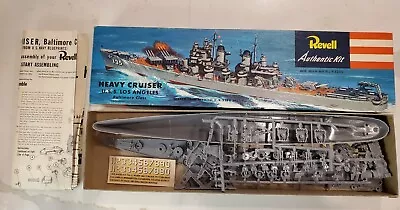 Vintage Revell Heavy Cruiser U.s.s. Los Angeles Toy Model Kit H306:169 Nos • $124.99