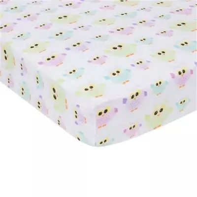 $34.59 • Buy MiracleWare 7446 Owls Muslin Crib Sheet