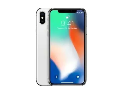 Apple IPhone X 64G Silver Unlocked • $360