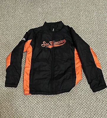 Vintage Giants MajesticJacket Boys Medium 90s San Francisco MLB Gameday Coat EUC • $27.95