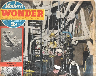 £1.50 • Buy Vintage Modern Wonder Boys Comic Vol 5 No 122 Sept 16th 1939 Flash Gordon Strip
