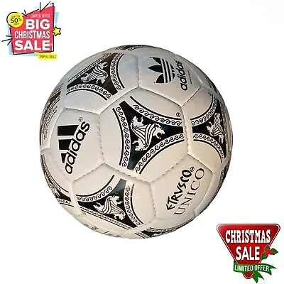 Adidas Etrvsco Unico 1990 FIFA World Cup Ball Vintage Soccer Collectible Size 5 • $28.62