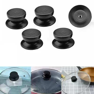 £5.75 • Buy 5Pcs Kitchen Cooking Pot Pan Lids Replacement Knob Lifting Handle Saucepan Lid