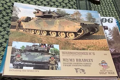 M2/M3 BRADLEY VERLINDEN WARMACHINES No.5 US ARMY COLOR DETAILS DWGS • $18.95