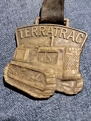 Pocket Watch Fob Vintage TERRATRAC-J.I  CASE CO Fob-Cas-13  • $15.98
