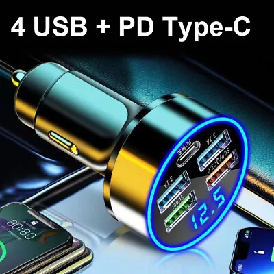 USB PD Type-C Car Charger Fast Charge For Samsung Galaxy S23 S21 S22 Ultra Plus • $12.99