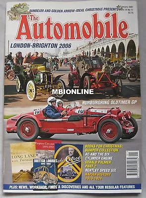 The Automobile Magazine 01/2007 Featuring Bentley Speed Six Napier AC Six • £5.99