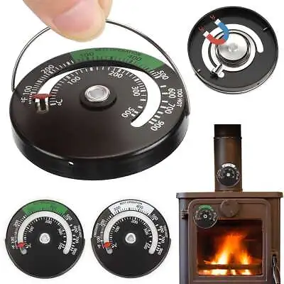 Magnetic Wood Stove Pipe Fire Place Heat Temperature Gauge Thermometer Tester US • $6.83