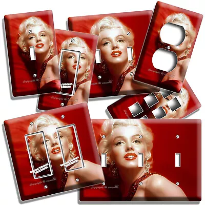 Smiling Marilyn Monroe Glamorous Dress Light Switch Outlet Wall Plate Room Decor • $11.99