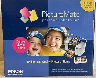 FACTORY SEALED-NEW OLD STOCK - Epson PictureMate Deluxe Portable Photo Printer • $145