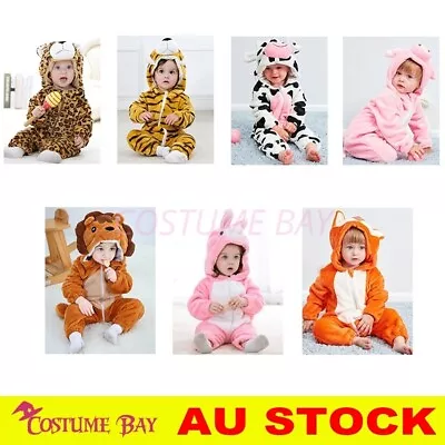 Toddler Baby Kigurumi Onesie Rompers Animal Jumpsuit Infant Clothes Pyjamas Kids • $29.95