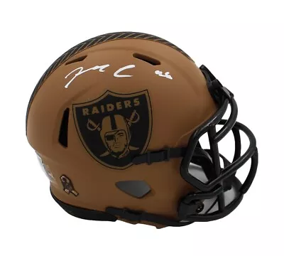 Maxx Crosby Signed Las Vegas Raiders Speed STS 2 NFL Mini Helmet • $543.49