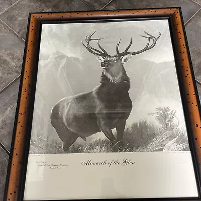 Monarch Of The Glen Engraved Poster For Hartford Fire Insurance Company  • $200