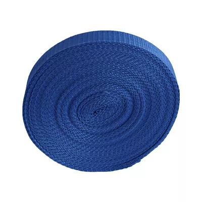 £2.49 • Buy Polypropylene Webbing Strap Tape Width 25mm 38mm 50mm Black White Colours 1m-10m