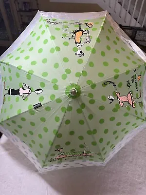 Vintage Moschino Olive Oyl Popeye Umbrella 2005 • $64.95