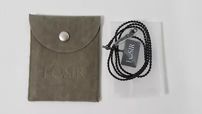 New Fosir 2mm Titanium Steel Unisex Chain 18-20 Inches • $19.95