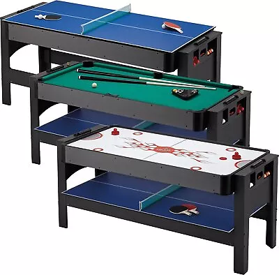 Fat Cat 3 In 1 Flip Game Table - Pool Tennis Air Hockey • $899.99