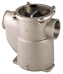 Boat Marine Nickel Plated Cooling Water Strainer Robust Steel 1/2 H117mm 2400l/h • $176.15