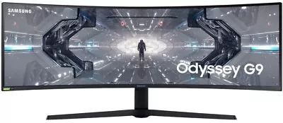 $1599 • Buy SAMSUNG LC49G95TSSEXXY, 49  Odyssey G9 QLED Curved Dual QHD Gaming Monitor 240Hz