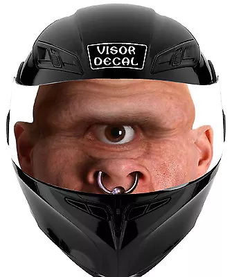 V08 Cyclops VISOR TINT DECAL Helmet UNIVERSAL Fits All Sport Bike Helmet • $33.70
