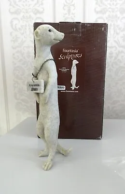 Bnib Meerkat By Fountasia Sculptures - Unwanted Gift • £15.50