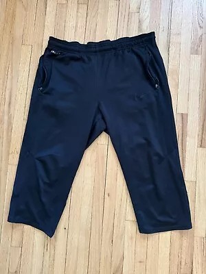 Nike 3/4 Cropped Pants Soccer Dri-Fit Black Mens Size Medium • $20