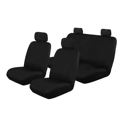 Canvas Seat Covers Suits Nissan Navara NP300 Series 12 Dual Cab 6/2015-10/2017 • $259.99