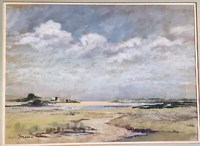 BRANCASTER HARBOUR NORFOLK DOREEN ALLEN AFTER EDWARD SEAGO RONALD CRAMPTON 1950s • £120