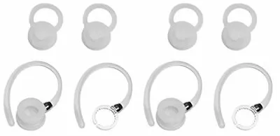 4 Pack Wireless Ear Hook Earhook Clip Loop Motorola Bluetooth Headset Boom White • $14.49