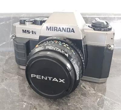 Miranda MS-1N 35-70mm Film Camera With SMC Pentax-A 1:1.7 50mm Lens • £29.99